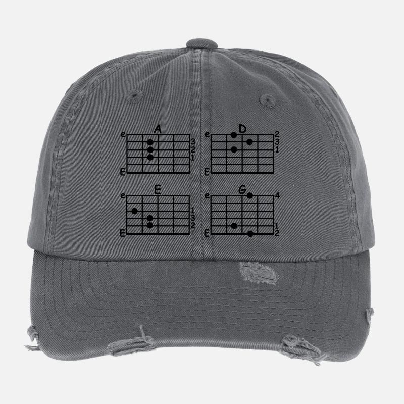 chord Flexfit Vintage Destroyed Cap