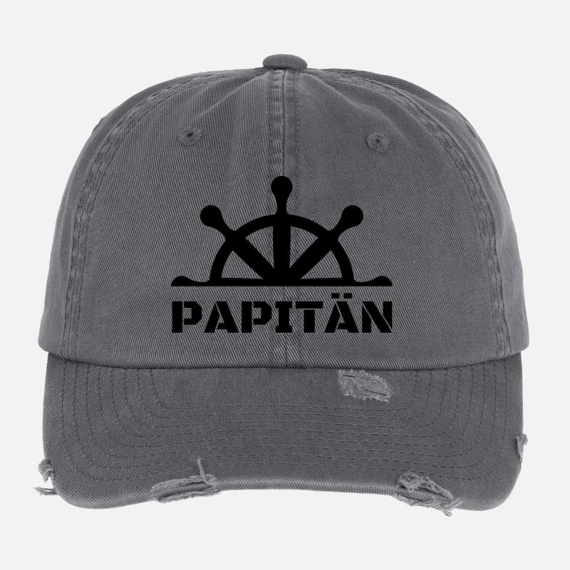 Dynamische Tanzsilhouetten Flexfit Vintage Destroyed Cap