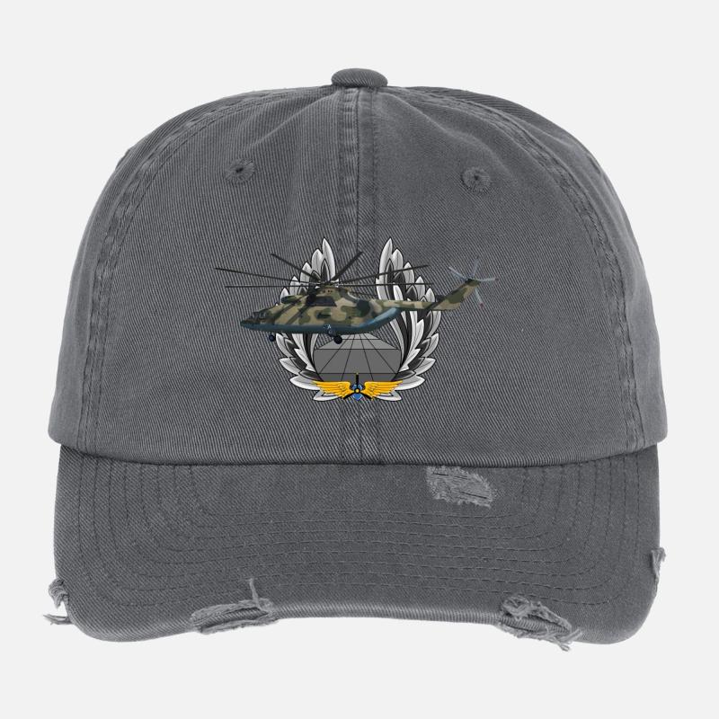 Mi-26 Flexfit Vintage Destroyed Cap