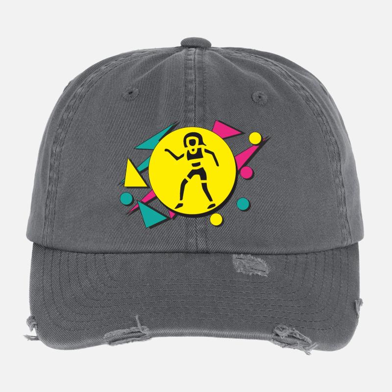 80s Dancer Flexfit Vintage Destroyed Cap