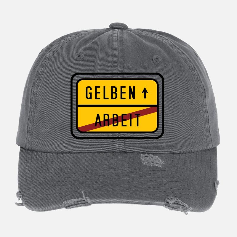Working Time Fraud – Anti-Labor Shield Flexfit Vintage Destroyed Cap