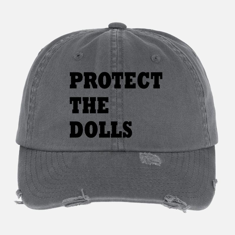 Protégez les poupées Casquette vintage effet usé Flexfit