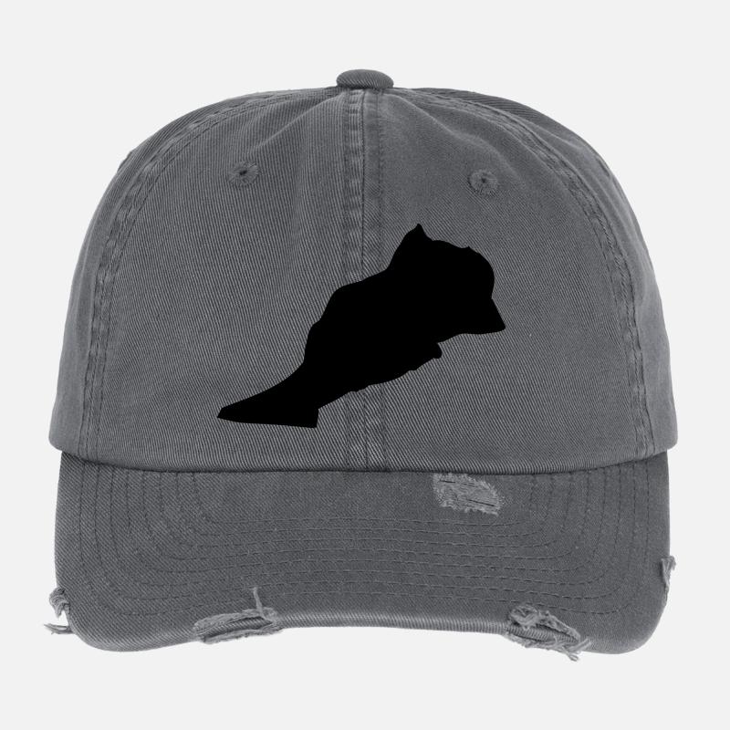 Marokko Morocco Flexfit Vintage Destroyed Cap
