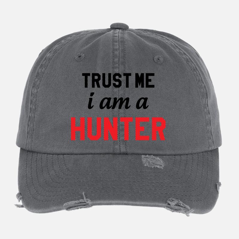 Believe me, I'm a hunter Flexfit Vintage Destroyed Cap