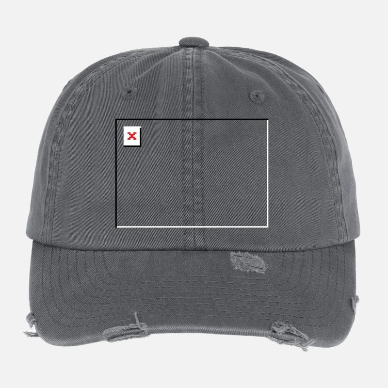 Missing Image – File Not Found Landscape Flexfit Vintage Destroyed Cap