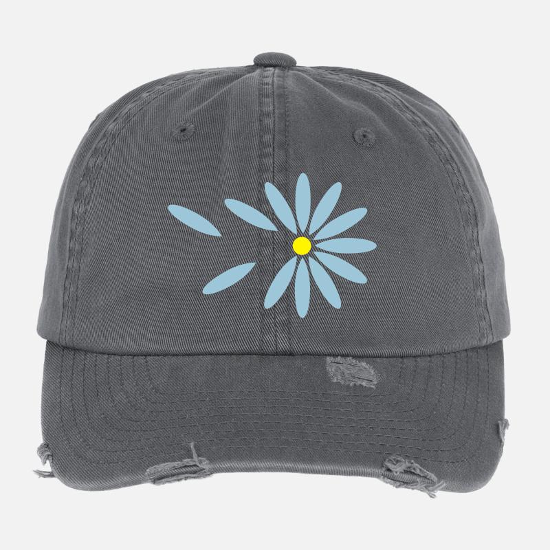 Gänseblümchen-Orakel / daisy oracle (2c) Casquette vintage effet usé Flexfit
