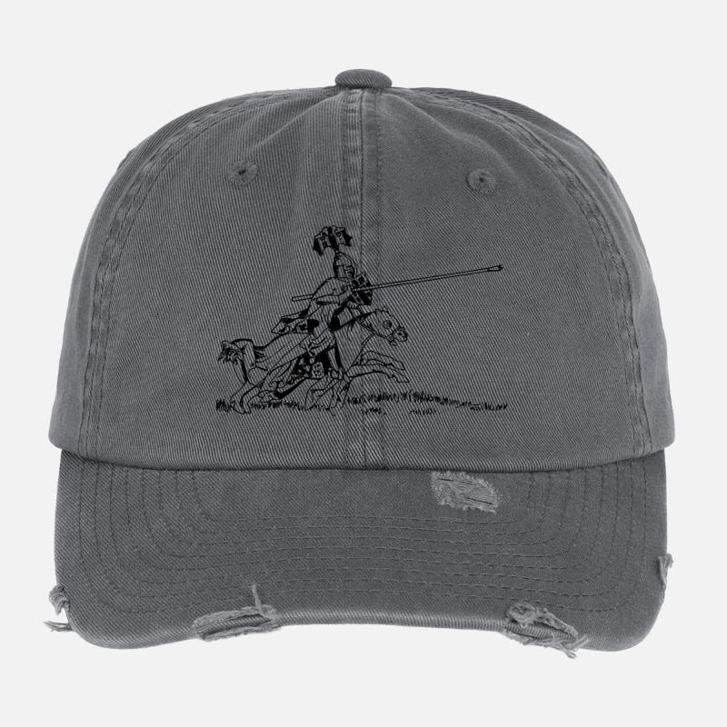 Knight Flexfit Vintage Destroyed Cap