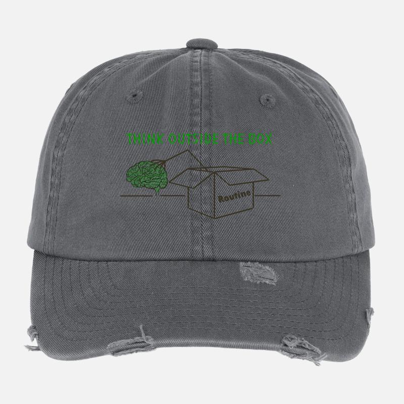 Think Outside The Box Flexfit Vintage Destroyed Cap