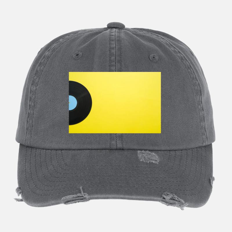 Vinyle Casquette vintage effet usé Flexfit