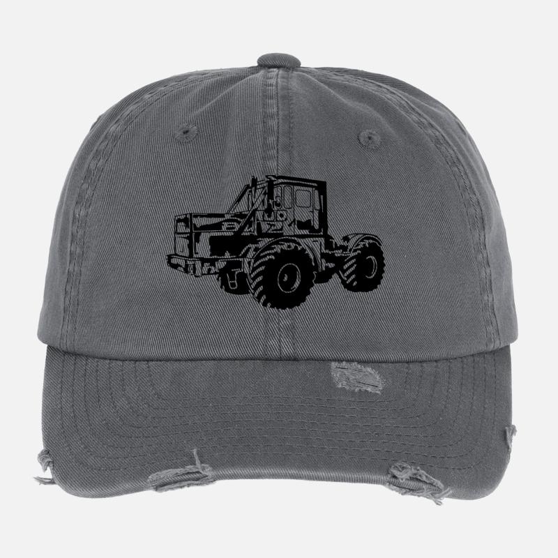 Kirovets K700 K700A Trakt Flexfit Vintage Destroyed Cap