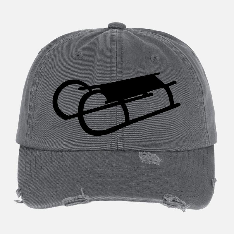 Schlitten Flexfit Vintage Destroyed Cap