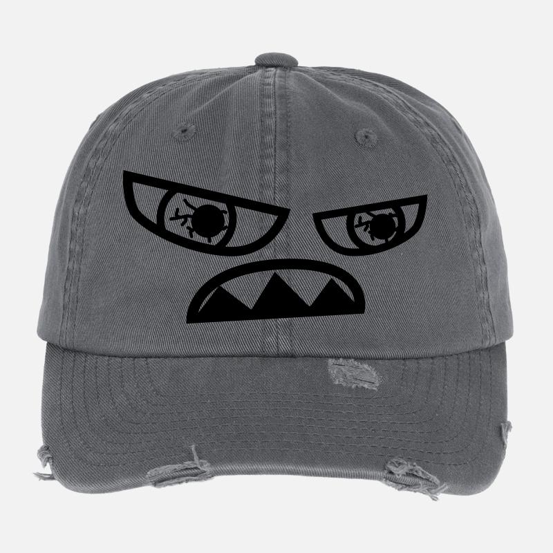 monster Flexfit Vintage Destroyed Cap