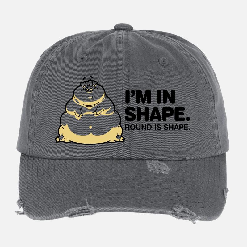 Je suis en grande forme. Circulaire est aussi une Casquette vintage effet usé Flexfit