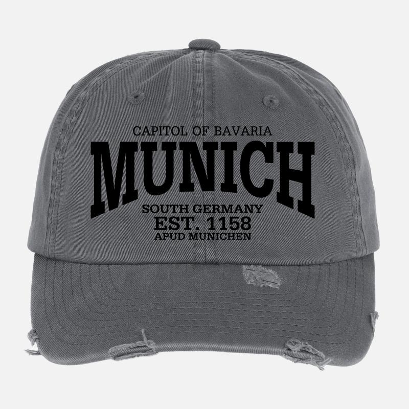 Munich Casquette vintage effet usé Flexfit