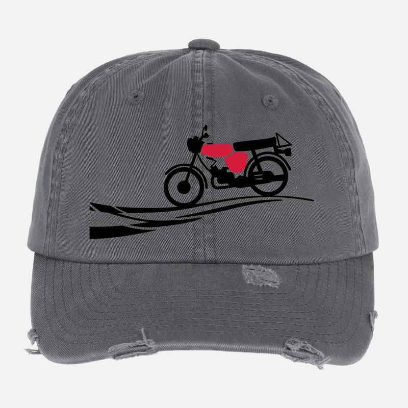 Fahrzeug - Simson S51 Flexfit Vintage Destroyed Cap