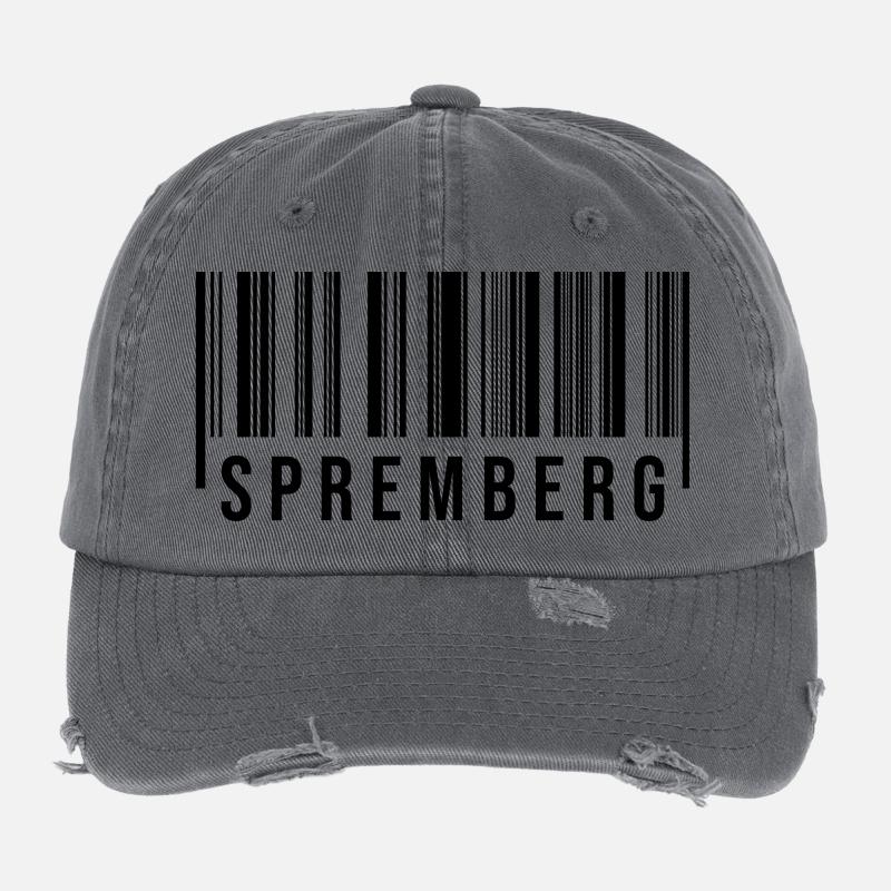 Spremberg Strichcode Flexfit Vintage Destroyed Cap