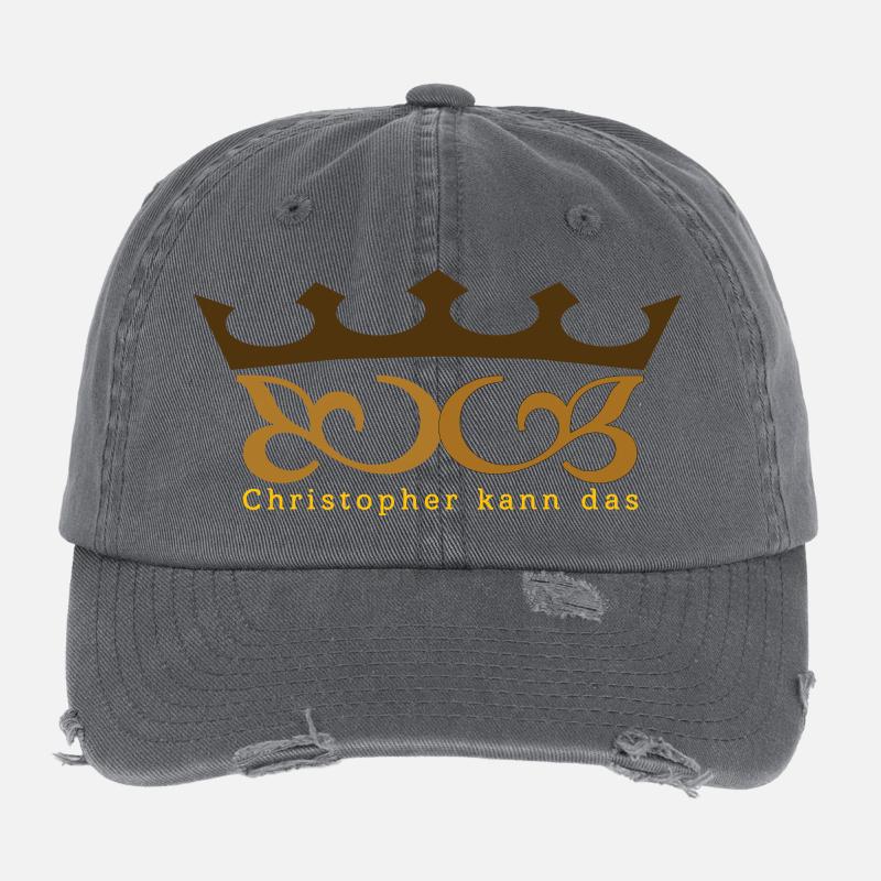 Christopher kann das mit Krone Flexfit Vintage Destroyed Cap