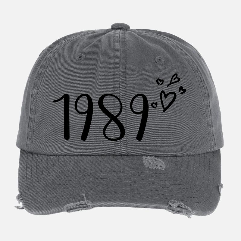 1989 Casquette vintage effet usé Flexfit
