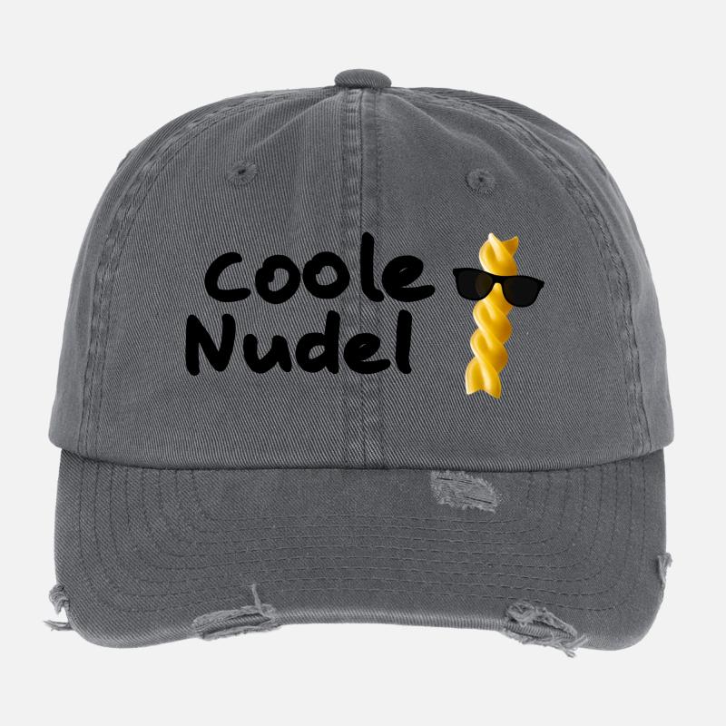 Cool pasta pasta gift idea Flexfit Vintage Destroyed Cap