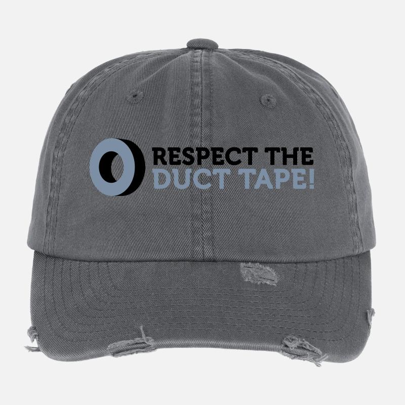 Respektiere das Panzerband! Flexfit Vintage Destroyed Cap