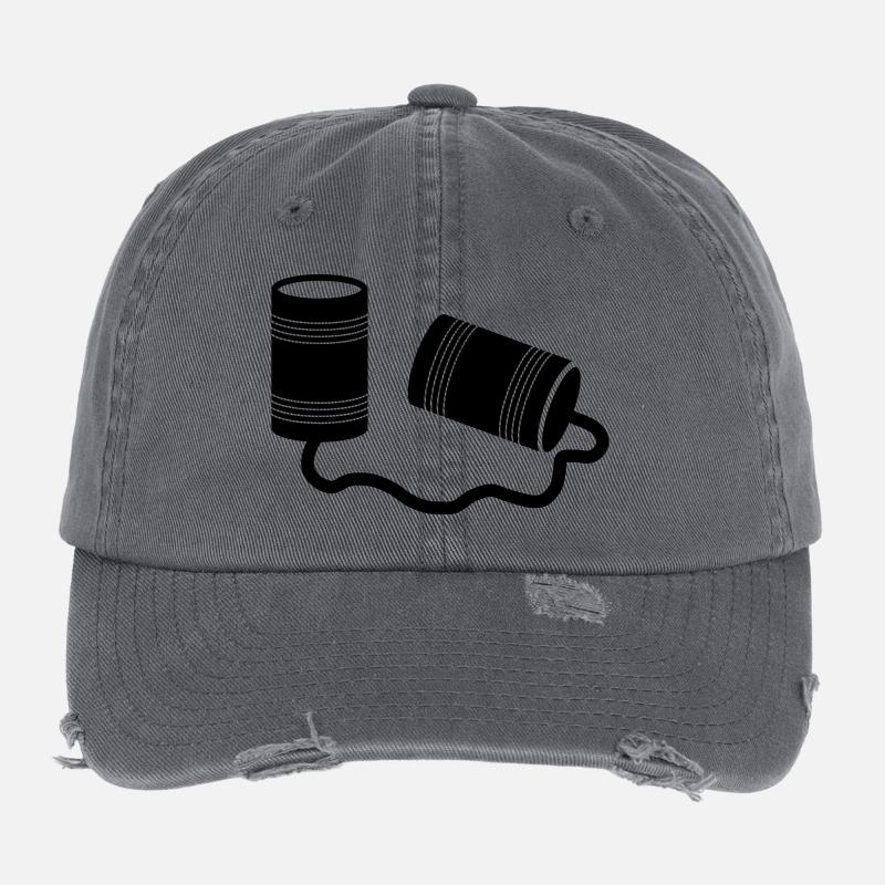 Telefon Dosen Flexfit Vintage Destroyed Cap