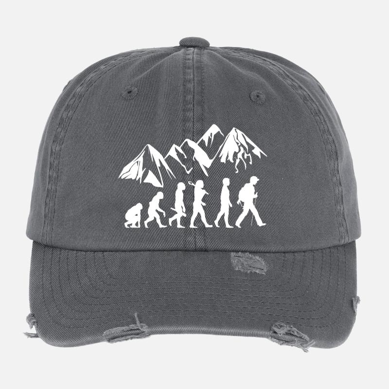 Wandern Evolution Flexfit Vintage Destroyed Cap