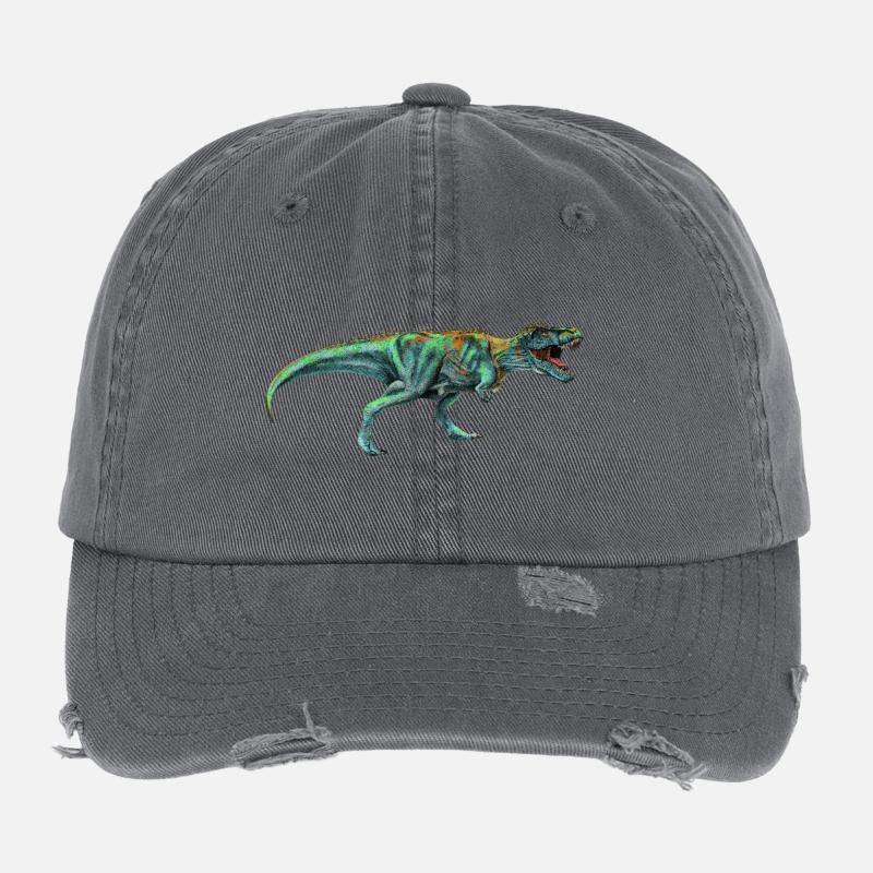 Dinosaurier Flexfit Vintage Destroyed Cap