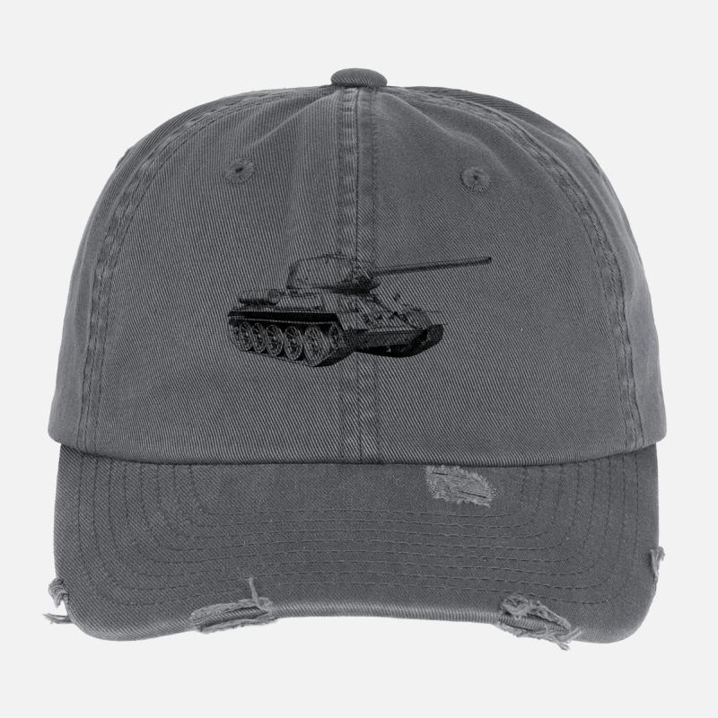 Panzer Flexfit Vintage Destroyed Cap