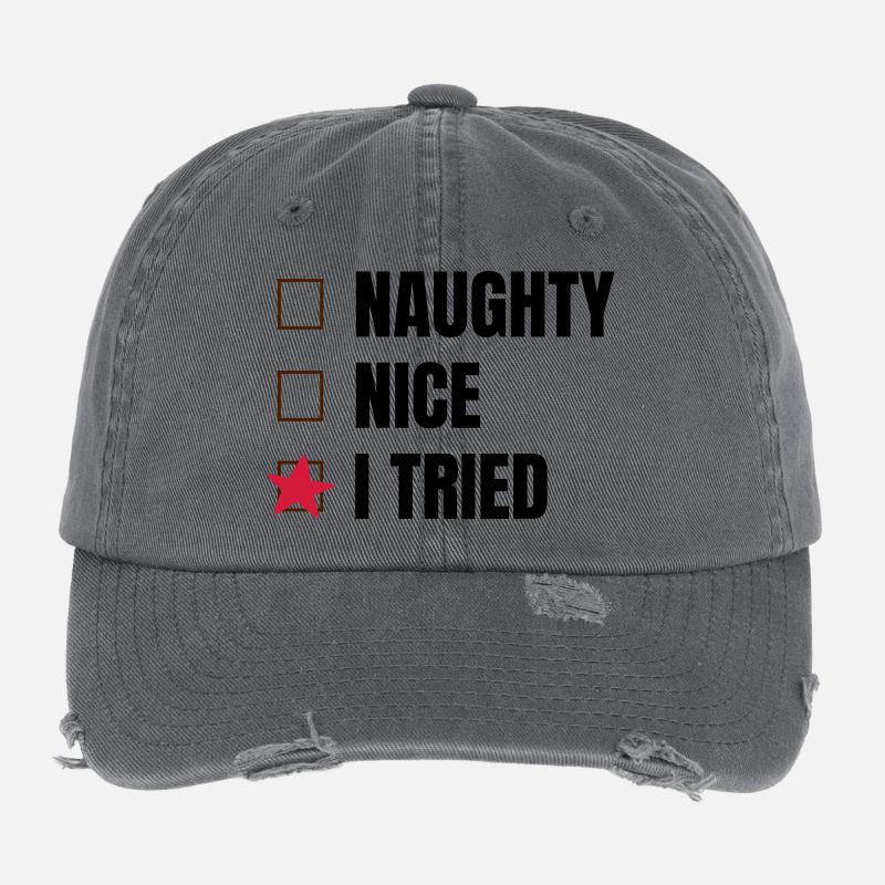 Christmas Flexfit Vintage Destroyed Cap