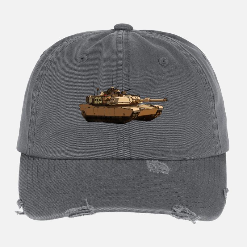 M1 Abrams Flexfit Vintage Destroyed Cap