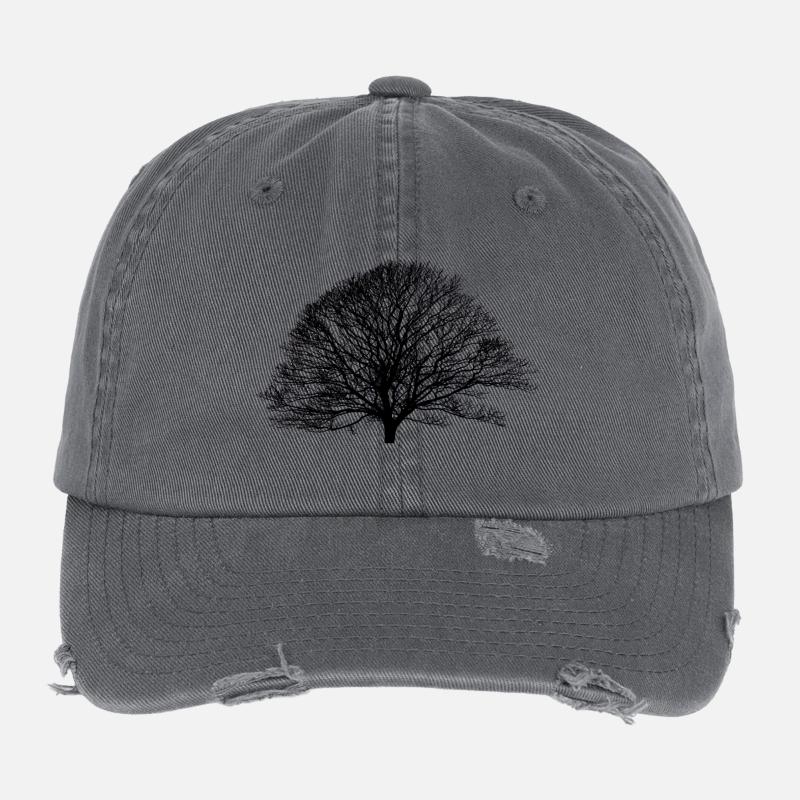 Shadow_no logo Flexfit Vintage Destroyed Cap