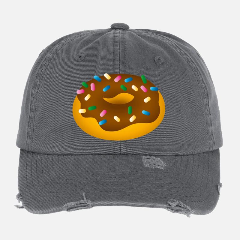 Smiley Donut Flexfit Vintage Destroyed Cap
