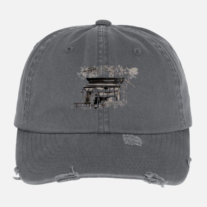 shop copy Flexfit Vintage Destroyed Cap