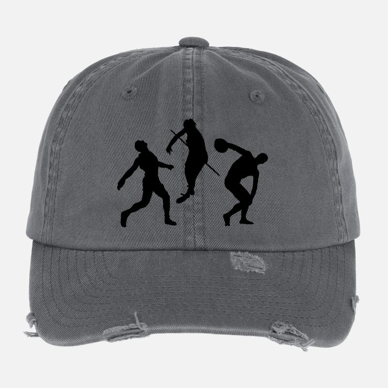 Athlétisme Casquette vintage effet usé Flexfit