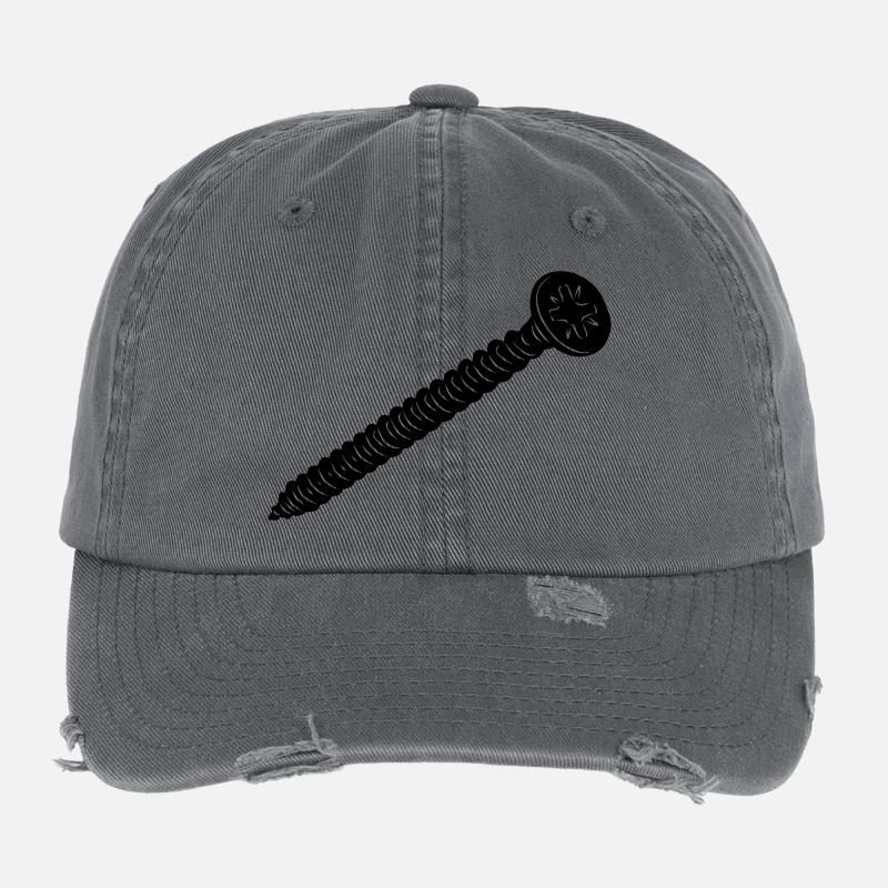 Screw for plug Flexfit Vintage Destroyed Cap