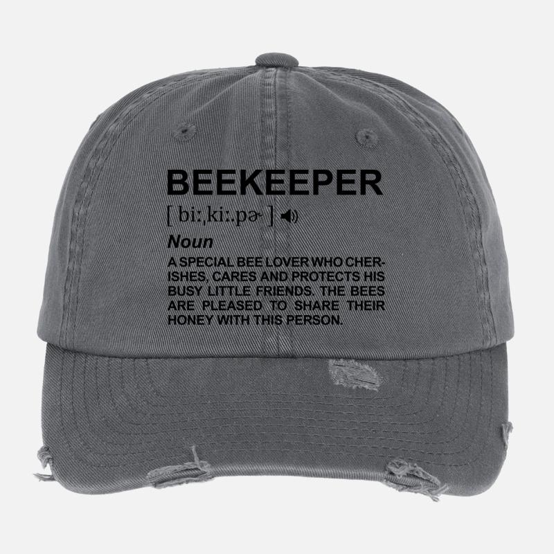 Beekeeper term Flexfit Vintage Destroyed Cap