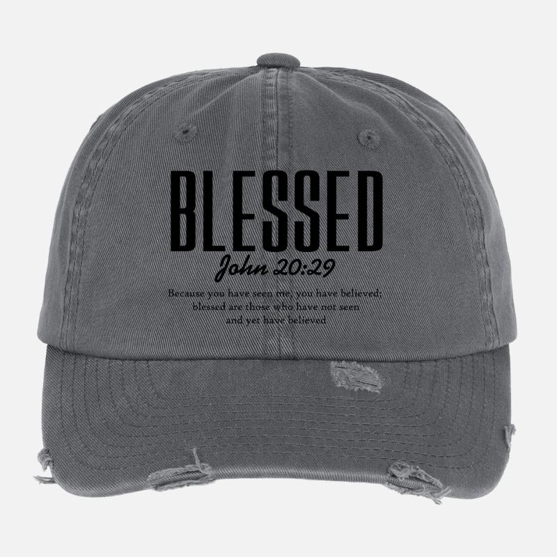 [please upload the design] Flexfit Vintage Destroyed Cap