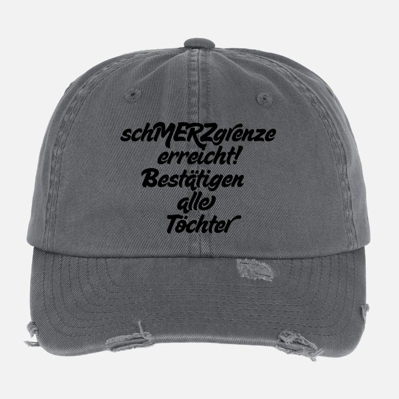 Pain threshold reached, all daughters confirm Flexfit Vintage Destroyed Cap