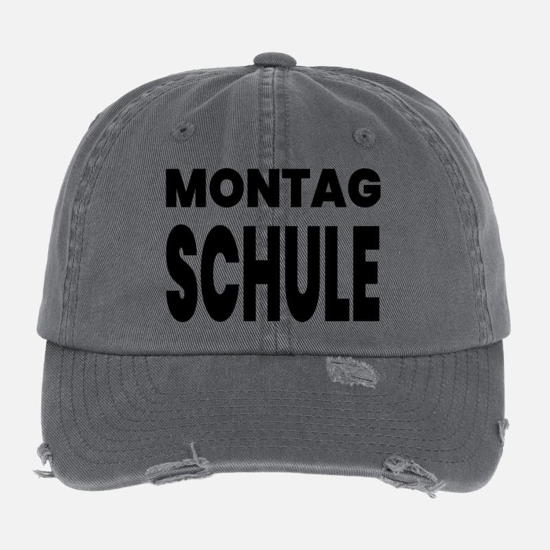 Schule Flexfit Vintage Destroyed Cap