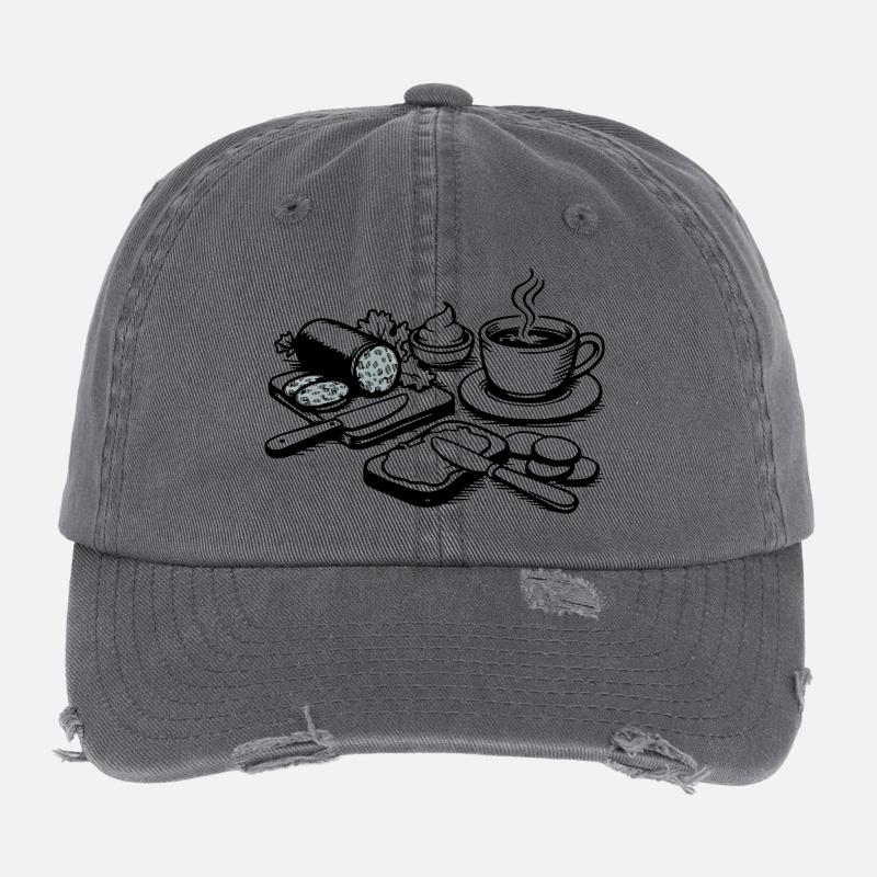 repas Casquette vintage effet usé Flexfit