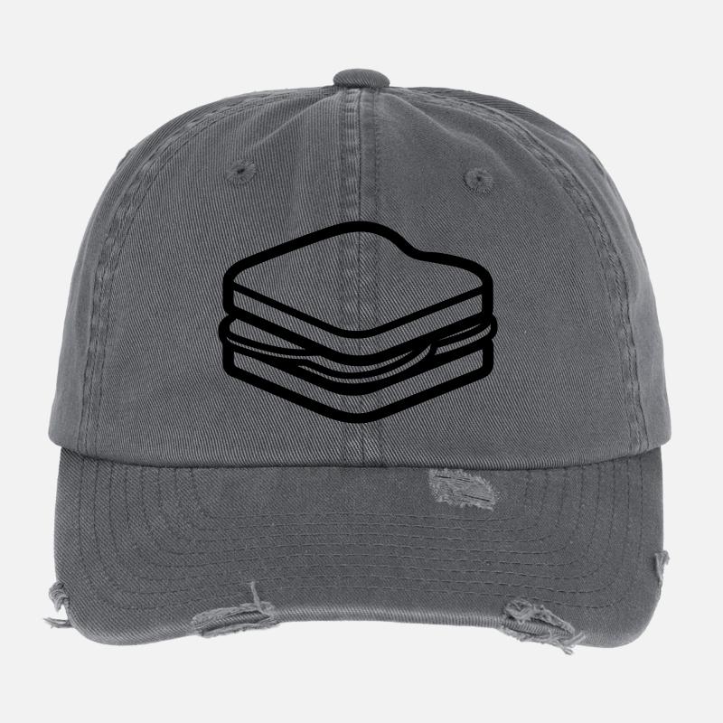sandwich Flexfit Vintage Destroyed Cap