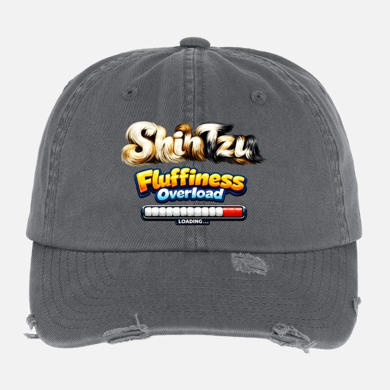 Surcharge de flouet du tibia Casquette vintage effet usé Flexfit