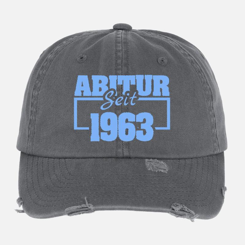 Abiturient 1963 Flexfit Vintage Destroyed Cap