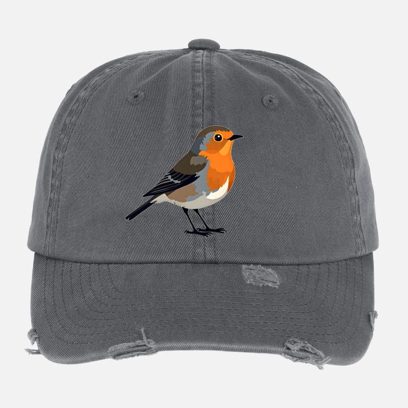robin Flexfit Vintage Destroyed Cap