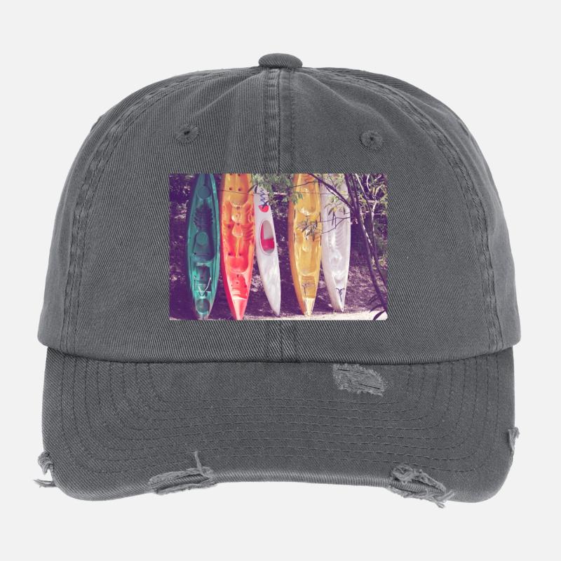 canoës Casquette vintage effet usé Flexfit