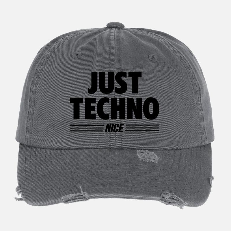 Nur Techno Flexfit Vintage Destroyed Cap