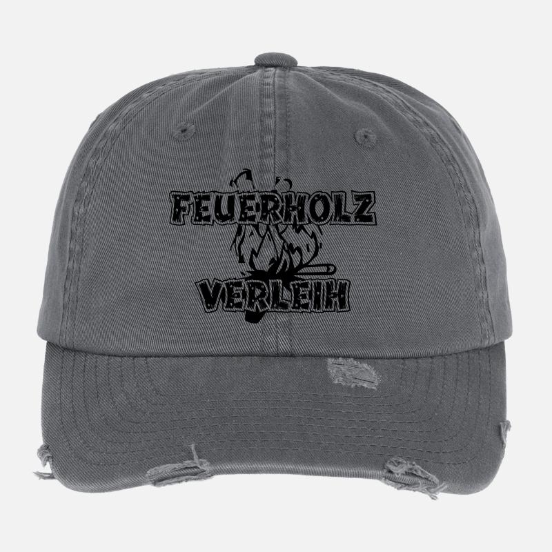 Feuerholzverleih Flexfit Vintage Destroyed Cap