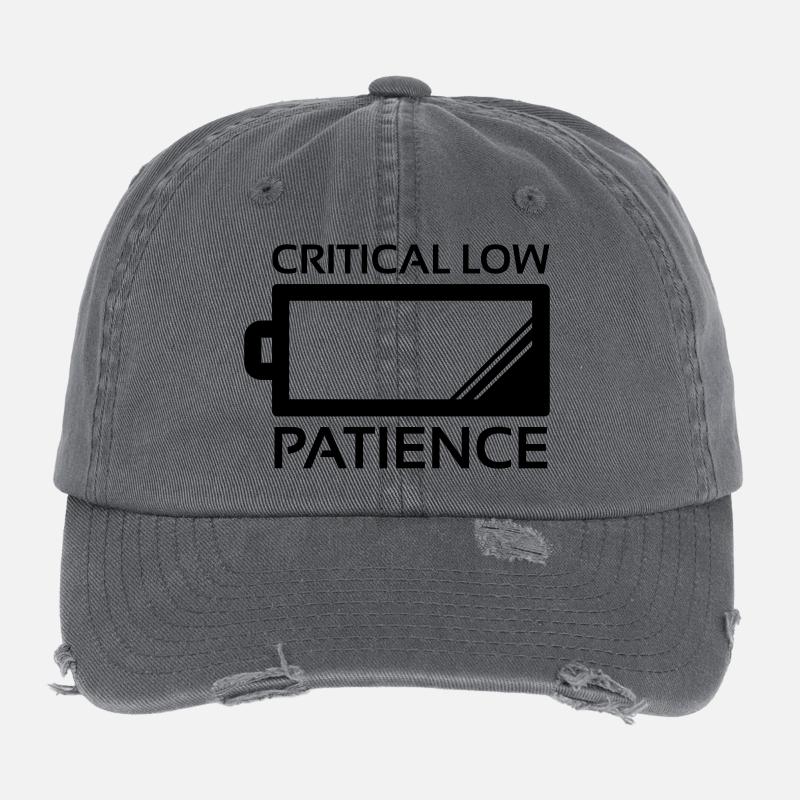 Critical Low Patience Casquette vintage effet usé Flexfit