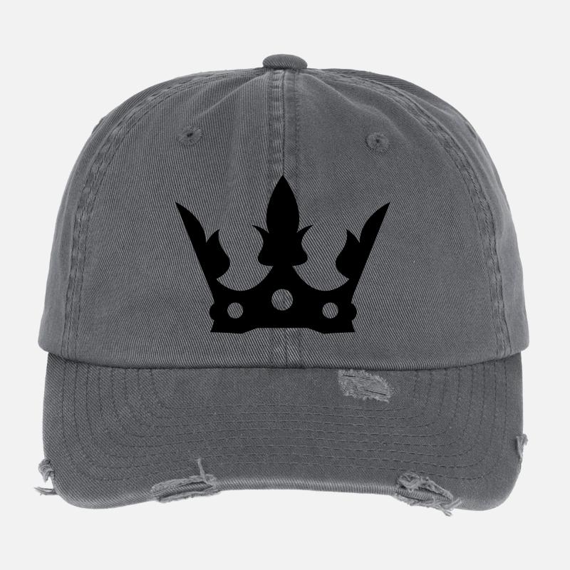 crown1 Casquette vintage effet usé Flexfit
