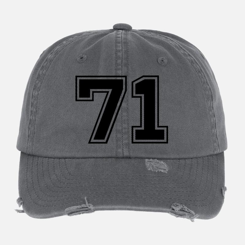 71 Flexfit Vintage Destroyed Cap